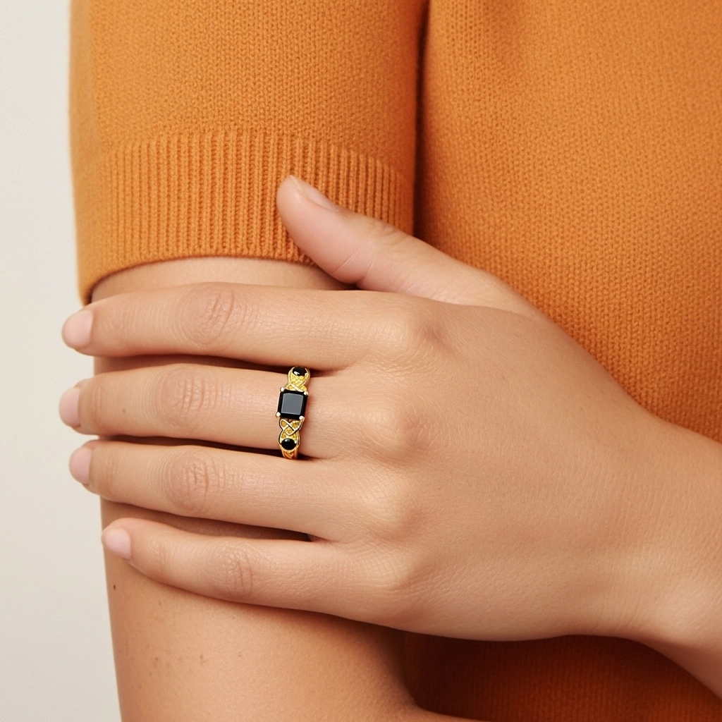 Vintage Unique Asscher 2.00ct Cubic Zirconia Engagement Ring