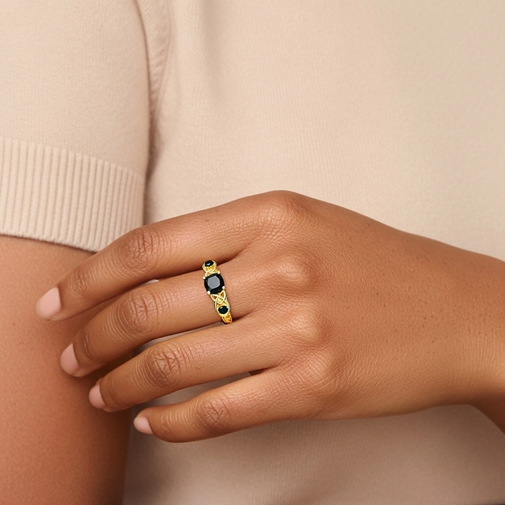 Vintage Unique Cushion 1.00ct Cubic Zirconia Engagement Ring