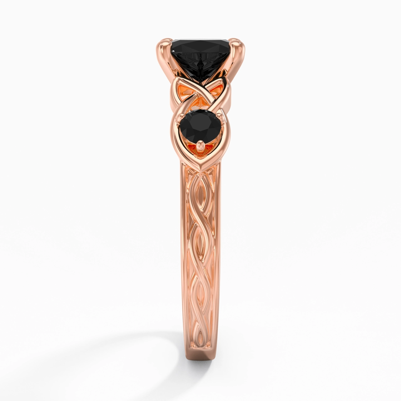 Vintage Unique Cushion 2.00ct Cubic Zirconia Engagement Ring