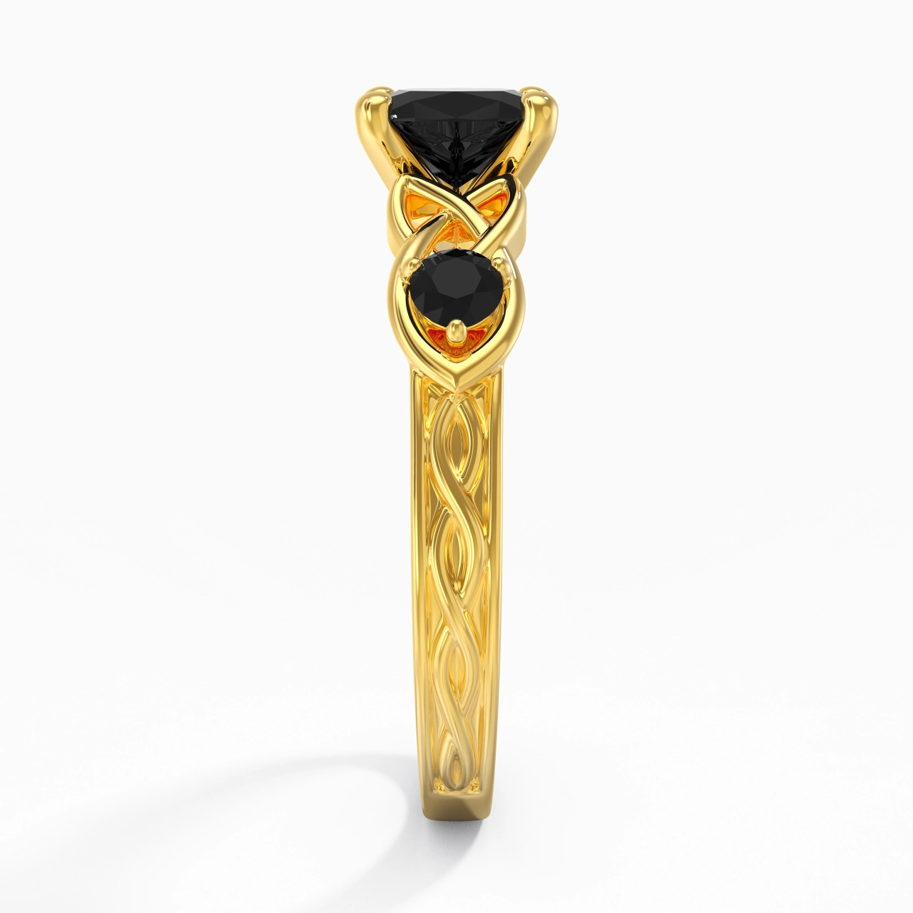 Vintage Unique Cushion 2.00ct Cubic Zirconia Engagement Ring