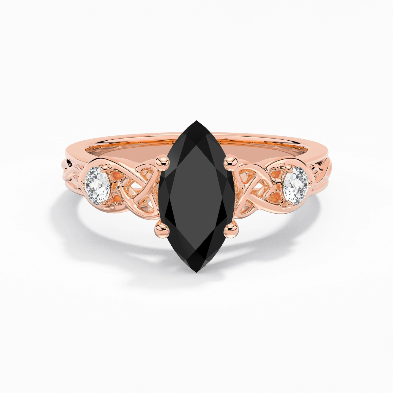 Vintage Unique Marquise 2.00ct Cubic Zirconia Engagement Ring