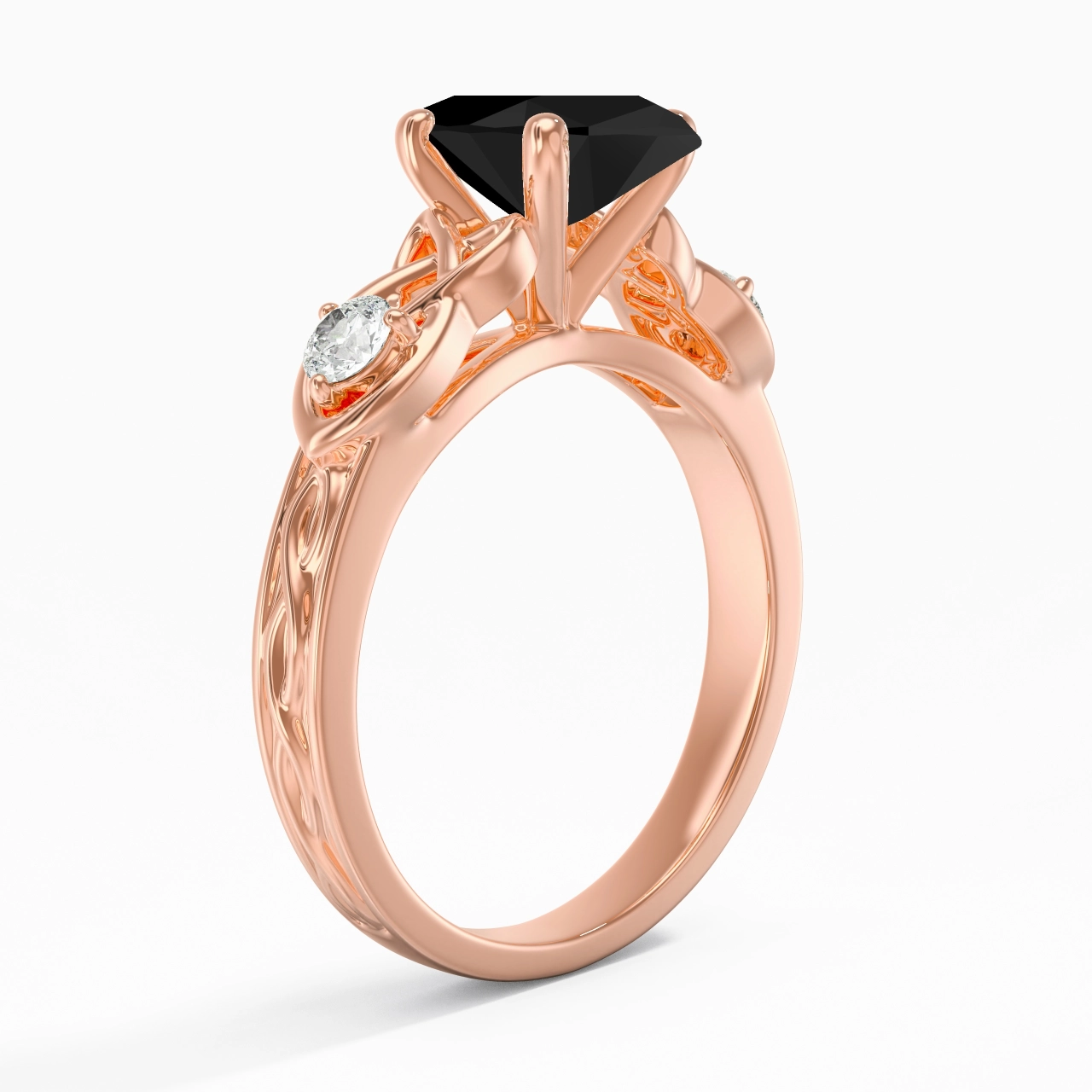 Vintage Unique Marquise 2.00ct Cubic Zirconia Engagement Ring