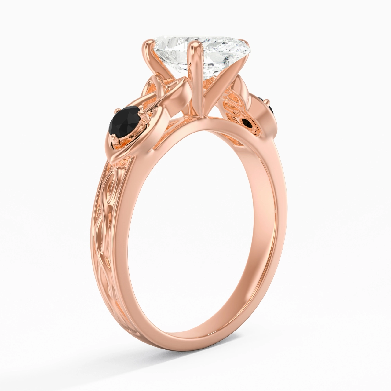 Vintage Unique Marquise 2.00ct Cubic Zirconia Engagement Ring