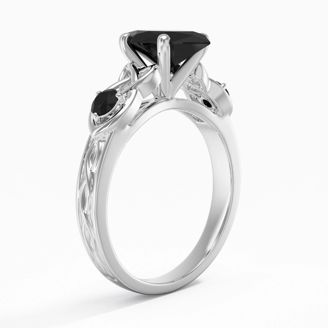 Vintage Unique Marquise 2.00ct Cubic Zirconia Engagement Ring