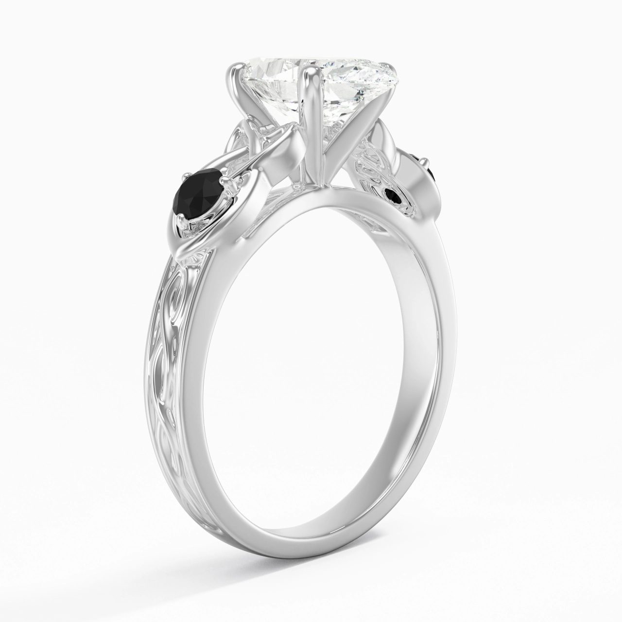 Vintage Unique Marquise 2.00ct Cubic Zirconia Engagement Ring