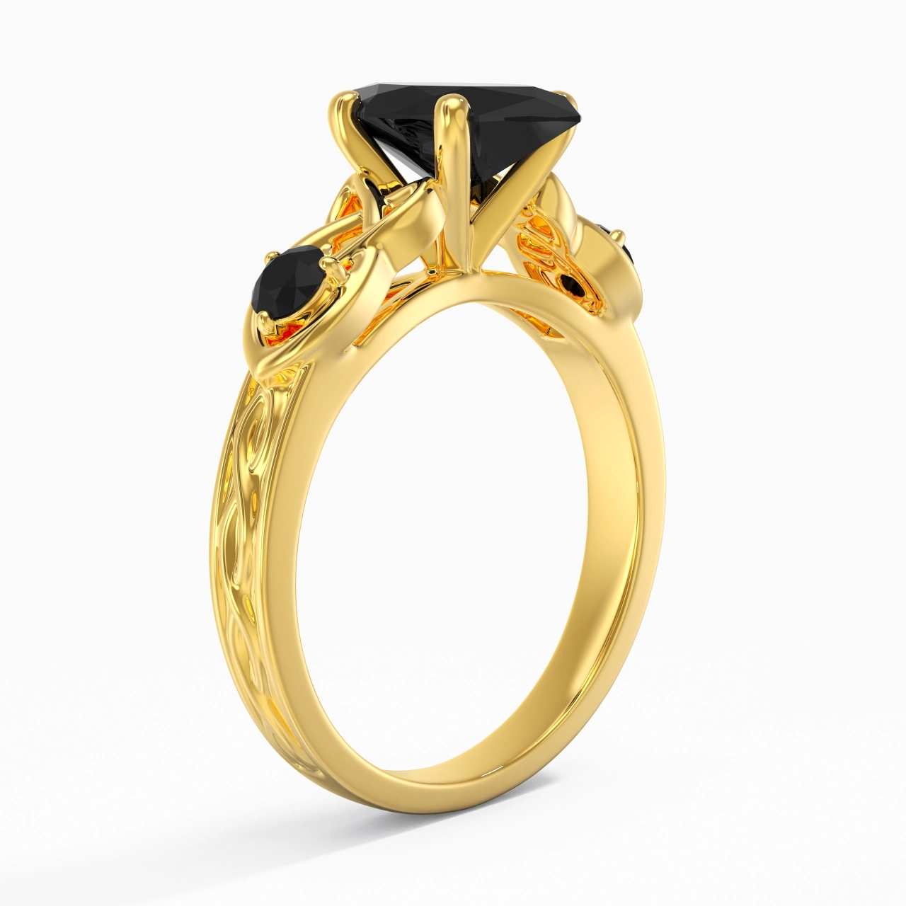 Vintage Unique Marquise 2.00ct Cubic Zirconia Engagement Ring