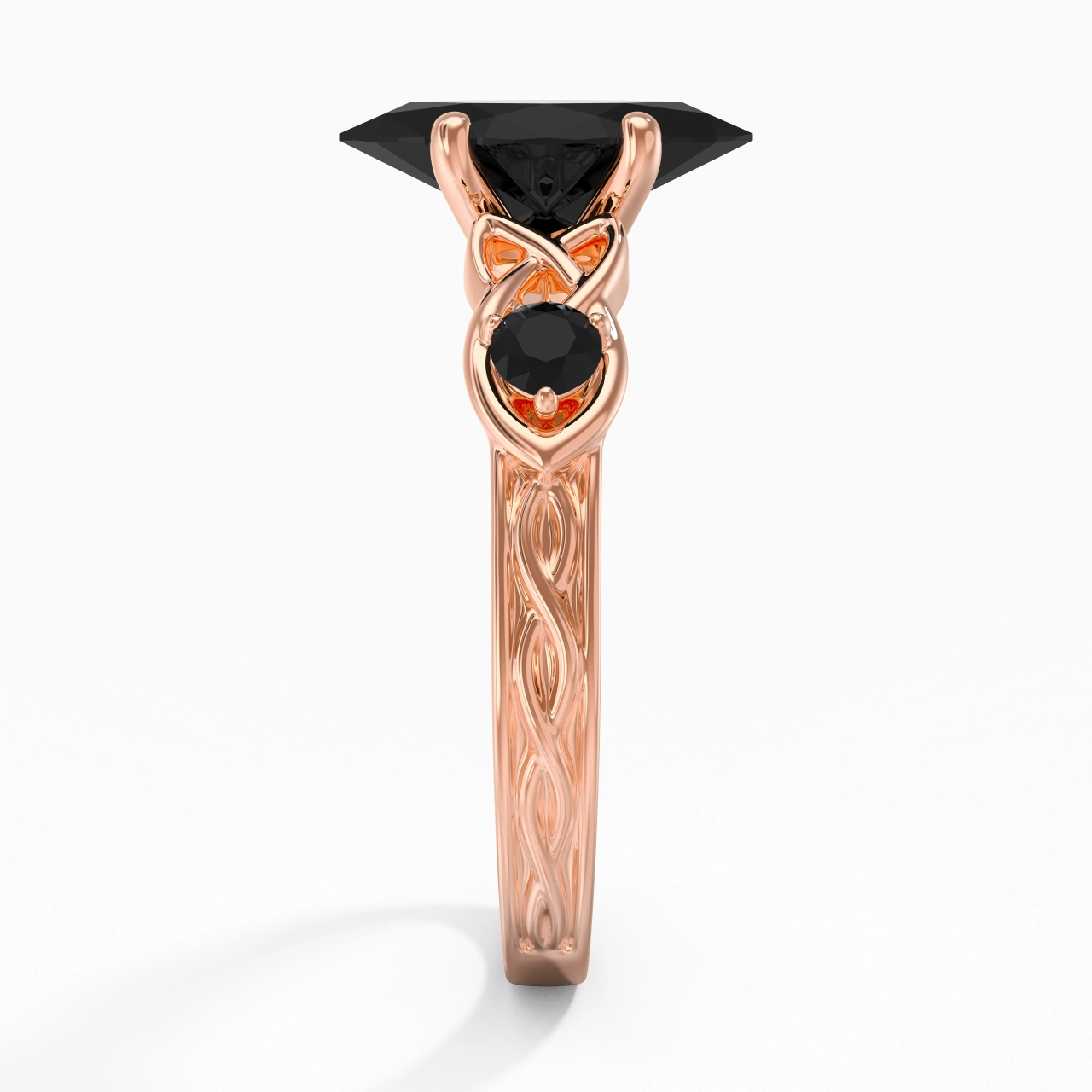 Vintage Unique Marquise 2.00ct Cubic Zirconia Engagement Ring