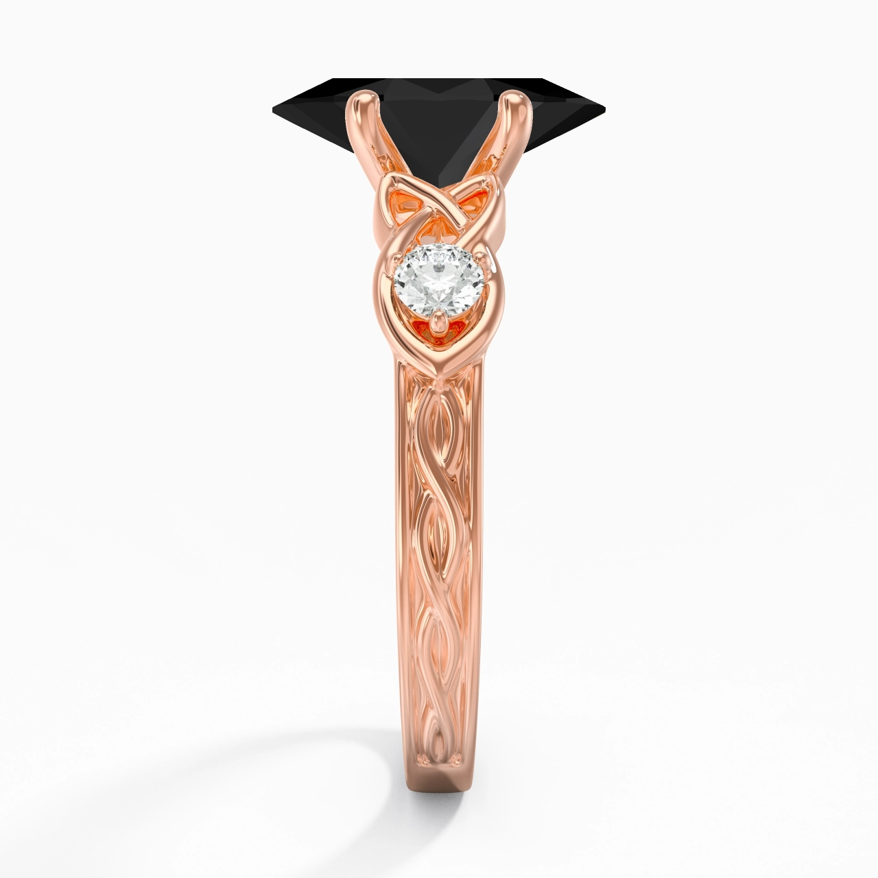 Vintage Unique Marquise 2.00ct Cubic Zirconia Engagement Ring