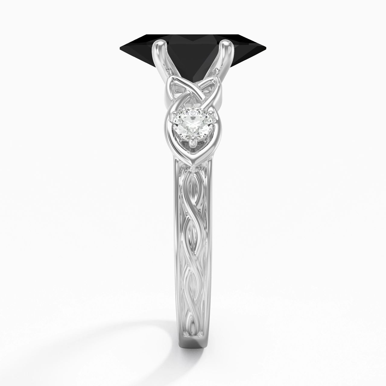 Vintage Unique Marquise 2.00ct Cubic Zirconia Engagement Ring