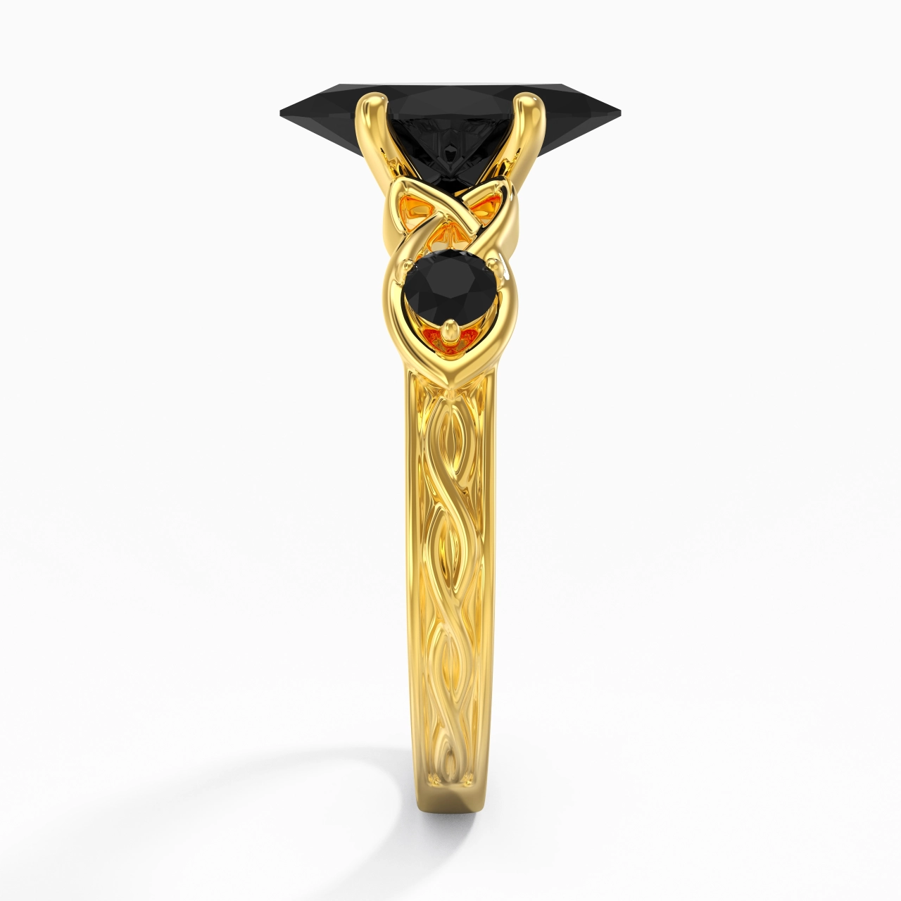 Vintage Unique Marquise 2.00ct Cubic Zirconia Engagement Ring