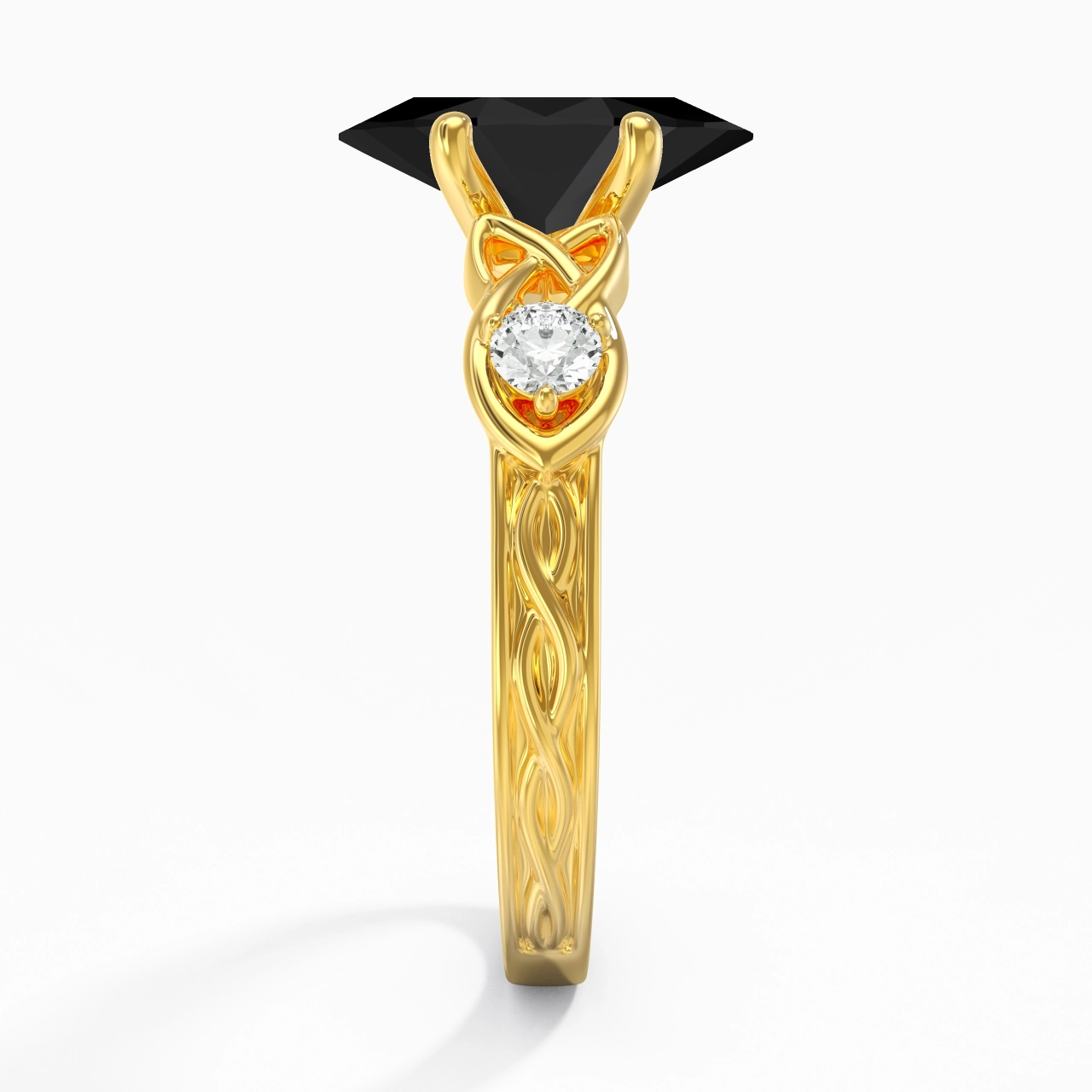 Vintage Unique Marquise 2.00ct Cubic Zirconia Engagement Ring