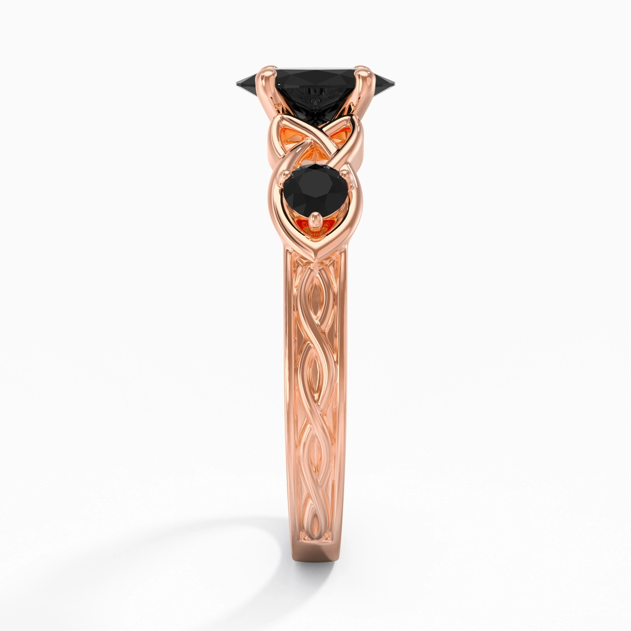 Vintage Unique Oval 1.50ct Cubic Zirconia Engagement Ring