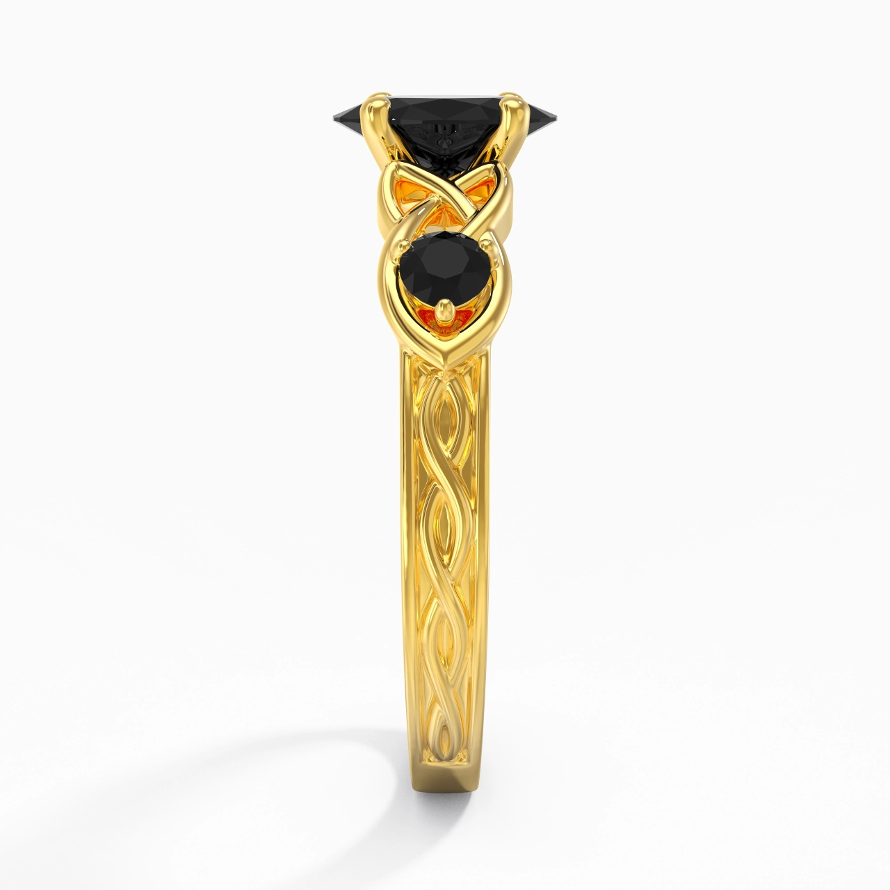 Vintage Unique Oval 1.50ct Cubic Zirconia Engagement Ring