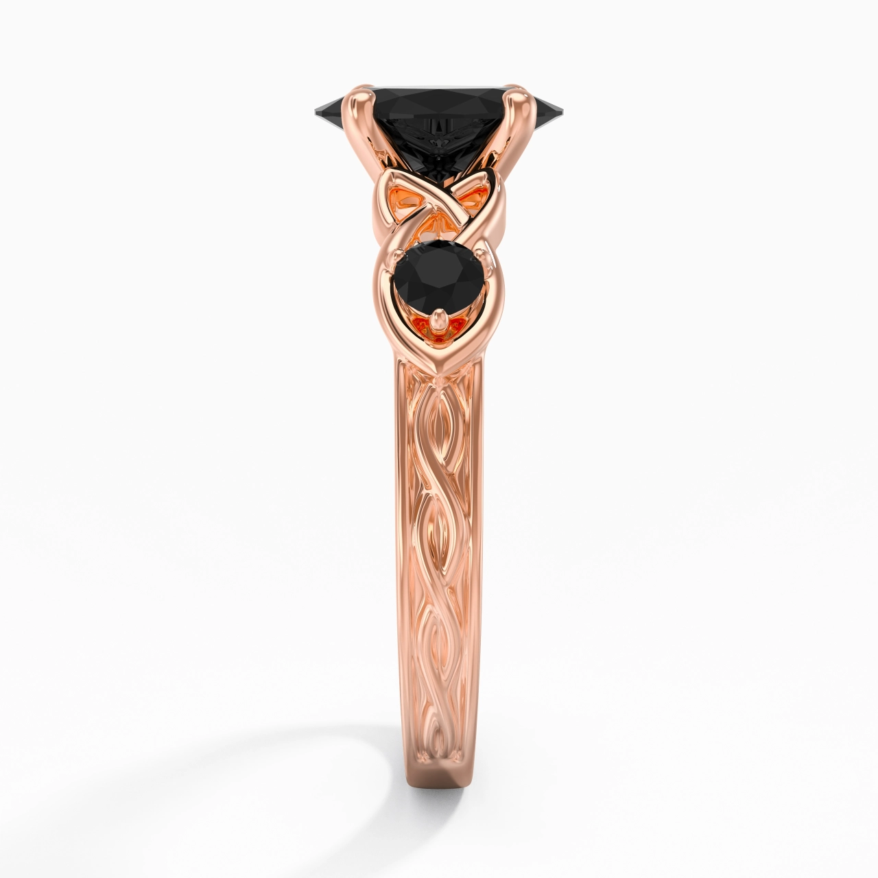 Vintage Unique Oval 2.00ct Cubic Zirconia Engagement Ring