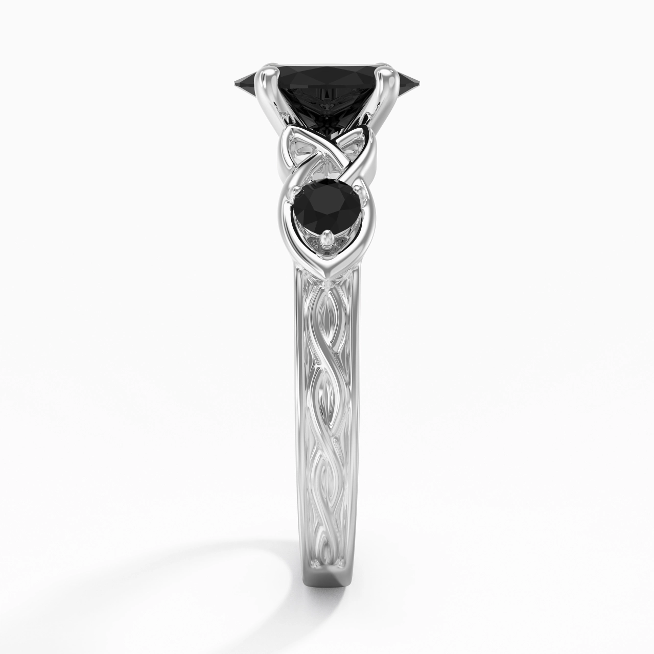 Vintage Unique Oval 2.00ct Cubic Zirconia Engagement Ring