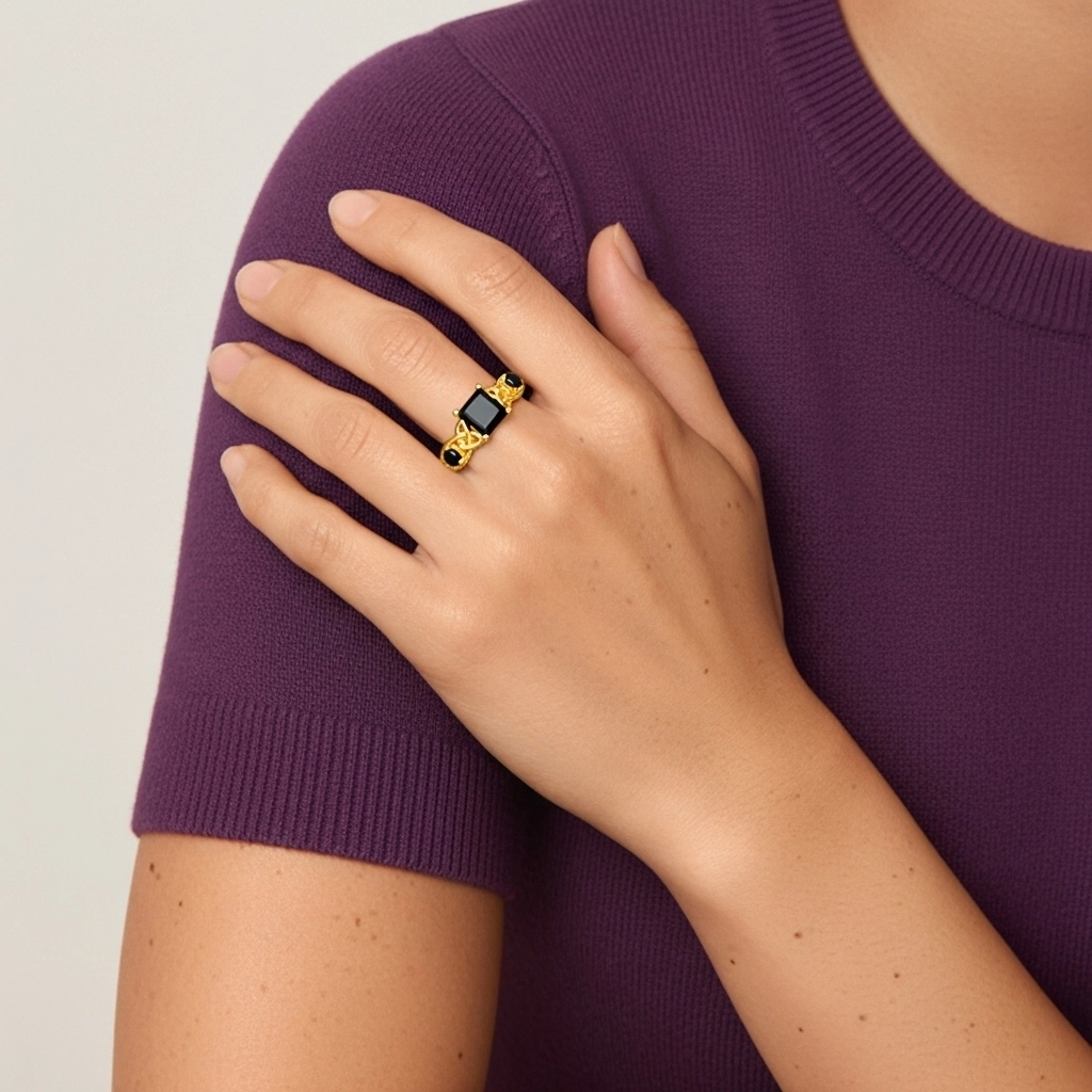 Vintage Unique Princess 2.00ct Cubic Zirconia Engagement Ring