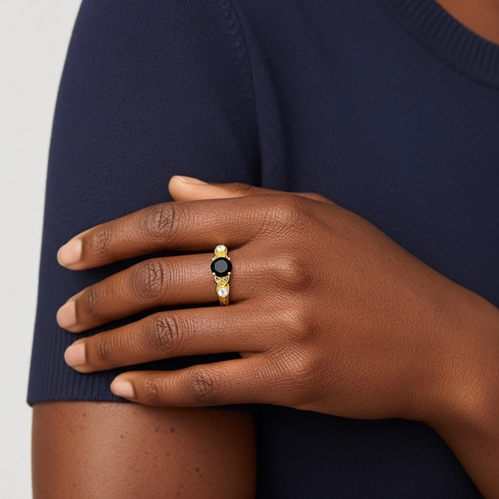 Vintage Unique Round 2.00ct Cubic Zirconia Engagement Ring