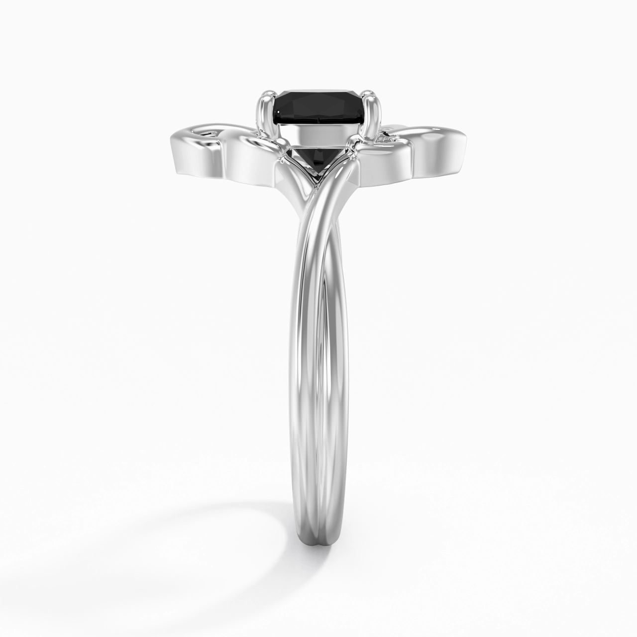 Celtic Knot Solitaire Engagement Ring 1.00ct Cubic Zirconia