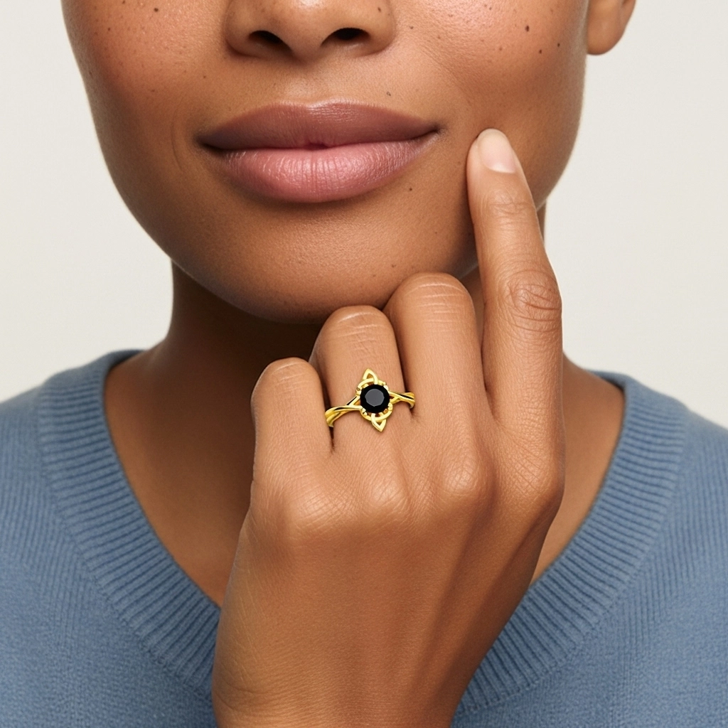 Nudo celta Solitario Anillo de Compromiso 1.00ct Circonio cúbico