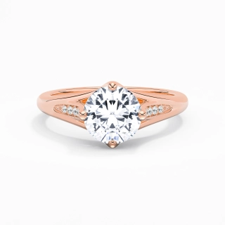 2.00ct Moissanite Engagement Ring 925 Sterling Silver