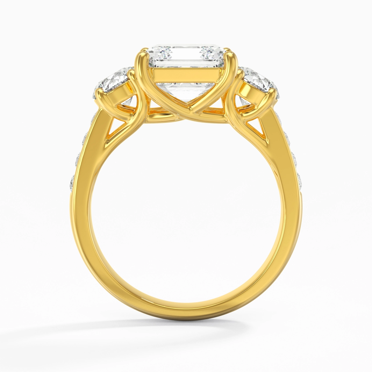 2.00ct Moissanite Bague de fiançailles Argent sterling 925