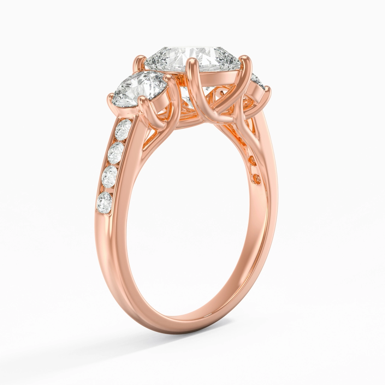 Glorieux Coussin 1.50ct Moissanite Bague de fiançailles