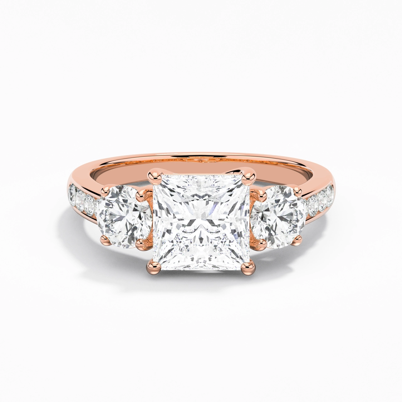 Glory Princess 1.50ct Moissanite Engagement Ring