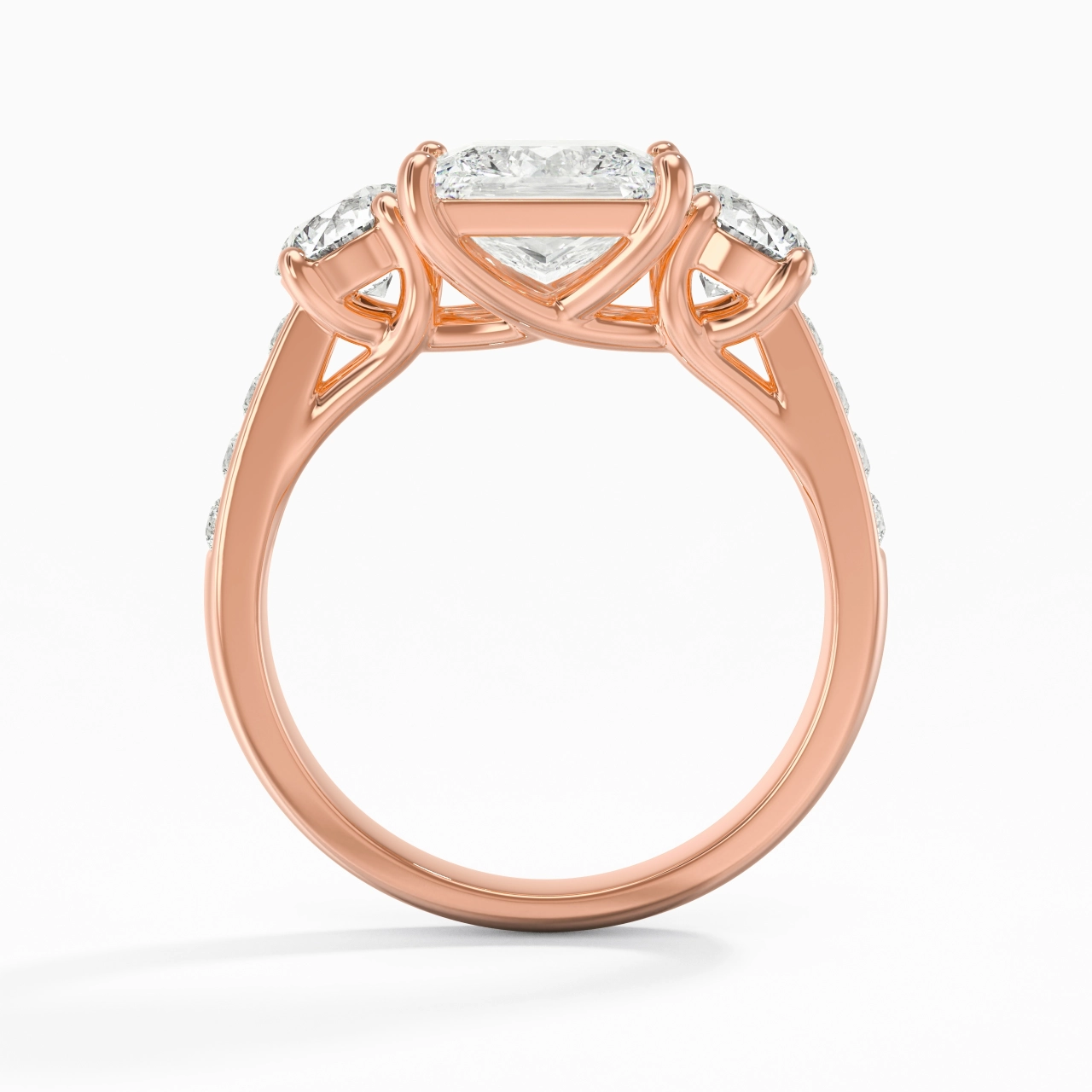 Glory Princess 1.50ct Moissanite Engagement Ring