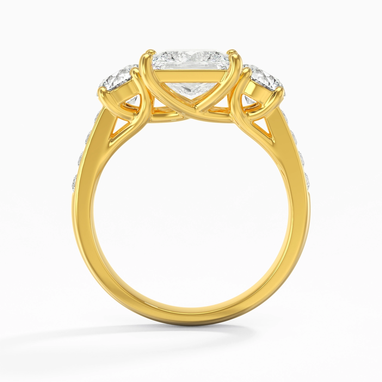 Glory Princess 1.50ct Moissanite Engagement Ring