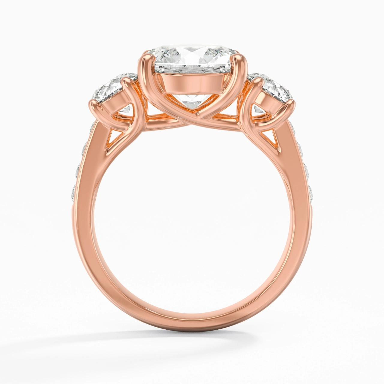 2.00ct Moissanite Engagement Ring 925 Sterling Silver
