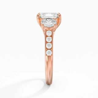 1.50ct Moissanite Engagement Ring 925 Sterling Silver