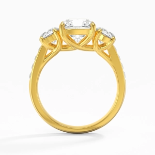 Glory Cushion 1.50ct Moissanite Engagement Ring