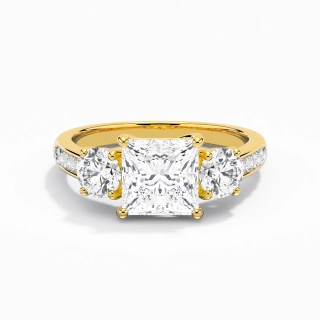 Glory Princess 1.50ct Moissanite Engagement Ring