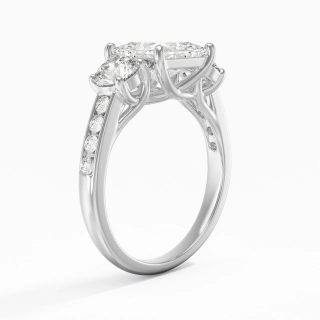 Glorieux Princesse 1.50ct Moissanite Bague de fiançailles