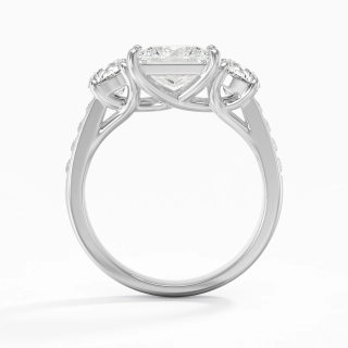 Glorieux Princesse 1.50ct Moissanite Bague de fiançailles