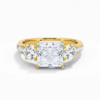 2.00ct Moissanite Engagement Ring 925 Sterling Silver