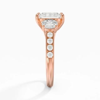 Glory Princess 2.00ct Moissanite Engagement Ring