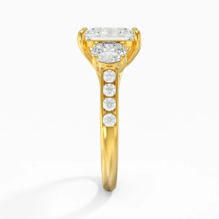 2.00ct Moissanite Engagement Ring 925 Sterling Silver