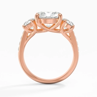 2.00ct Moissanite Engagement Ring 925 Sterling Silver