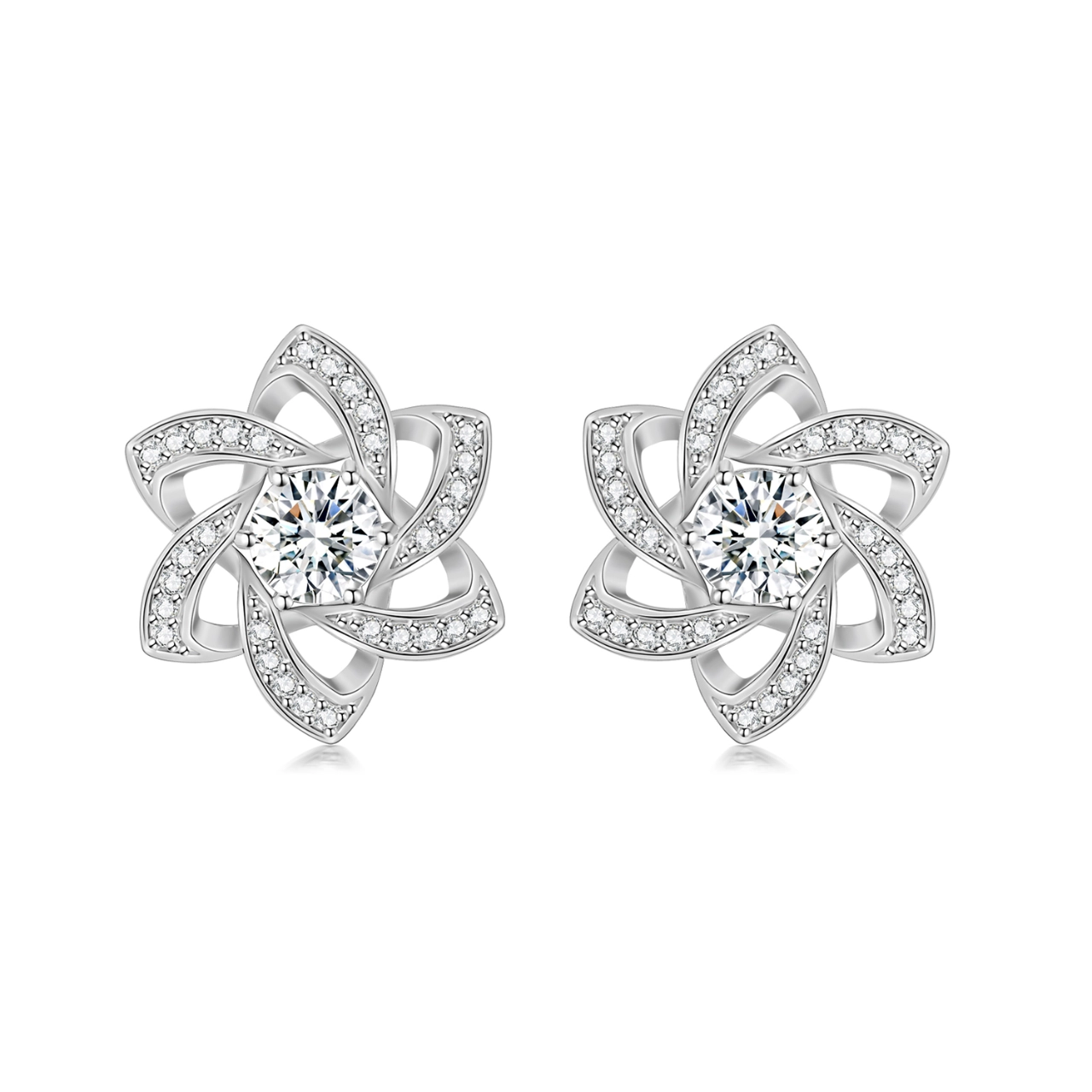 Nature Flower Stud Earrings