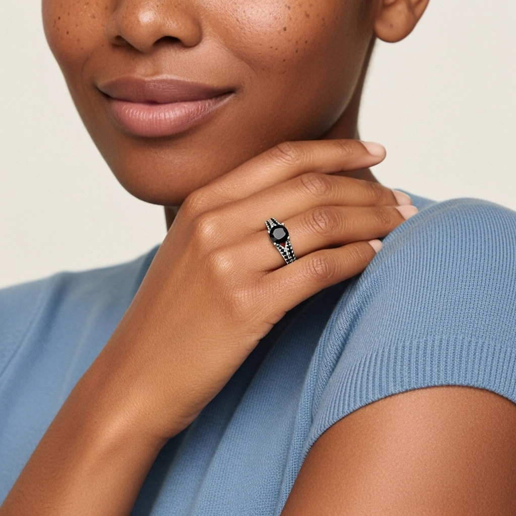 Pavé Engagement Ring 1.25ct Cubic Zirconia