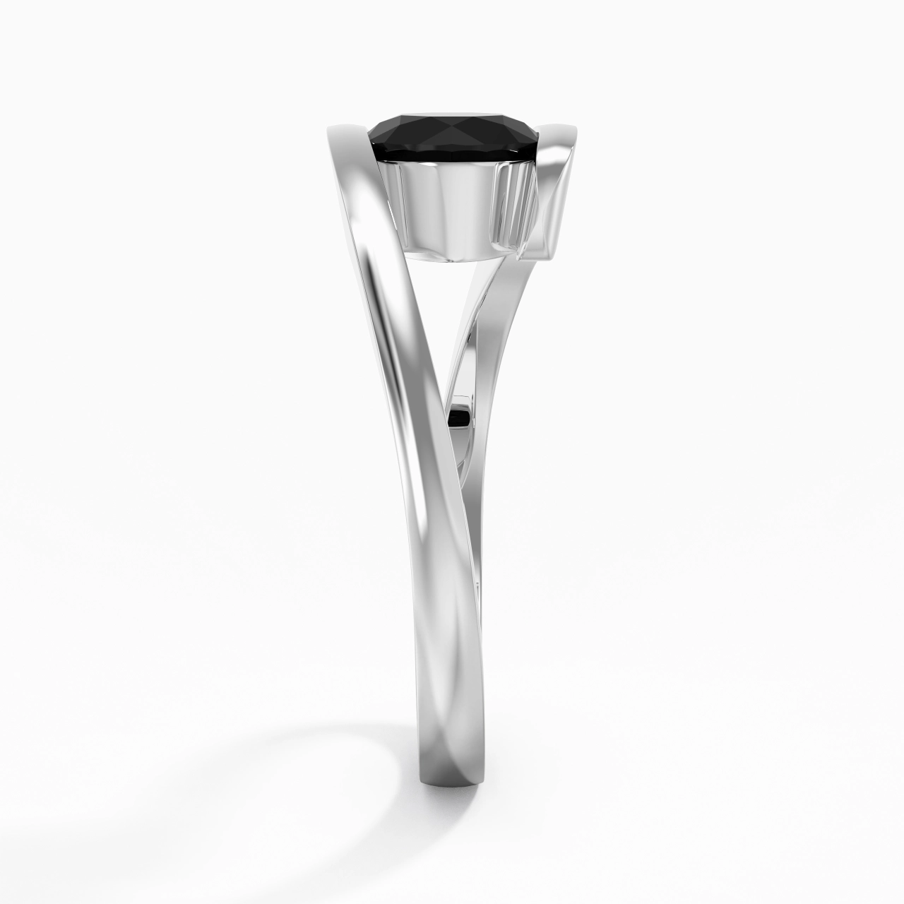 925 Sterling Silver Cubic Zirconia Engagement Ring