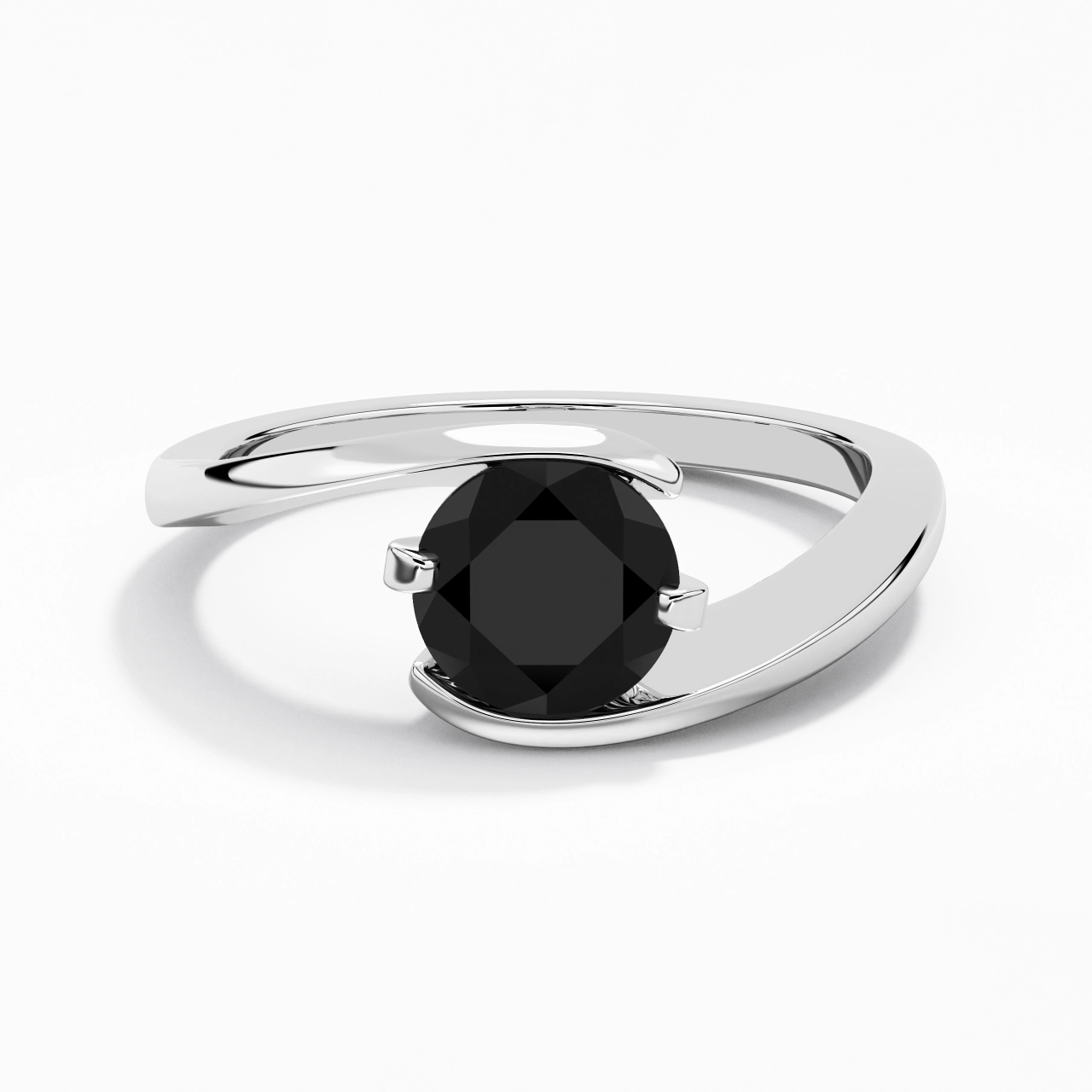 1.50ct Cubic Zirconia Engagement Ring 925 Sterling Silver