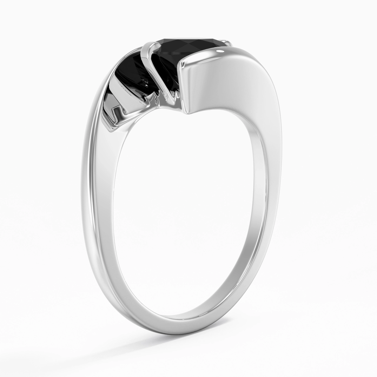 1.50ct Cubic Zirconia Engagement Ring 925 Sterling Silver
