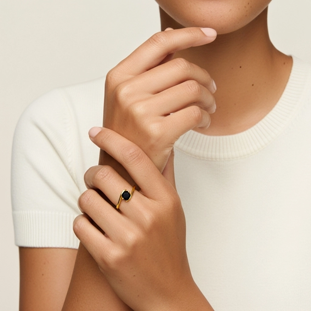 1.00ct Cubic Zirconia Engagement Ring 925 Sterling Silver