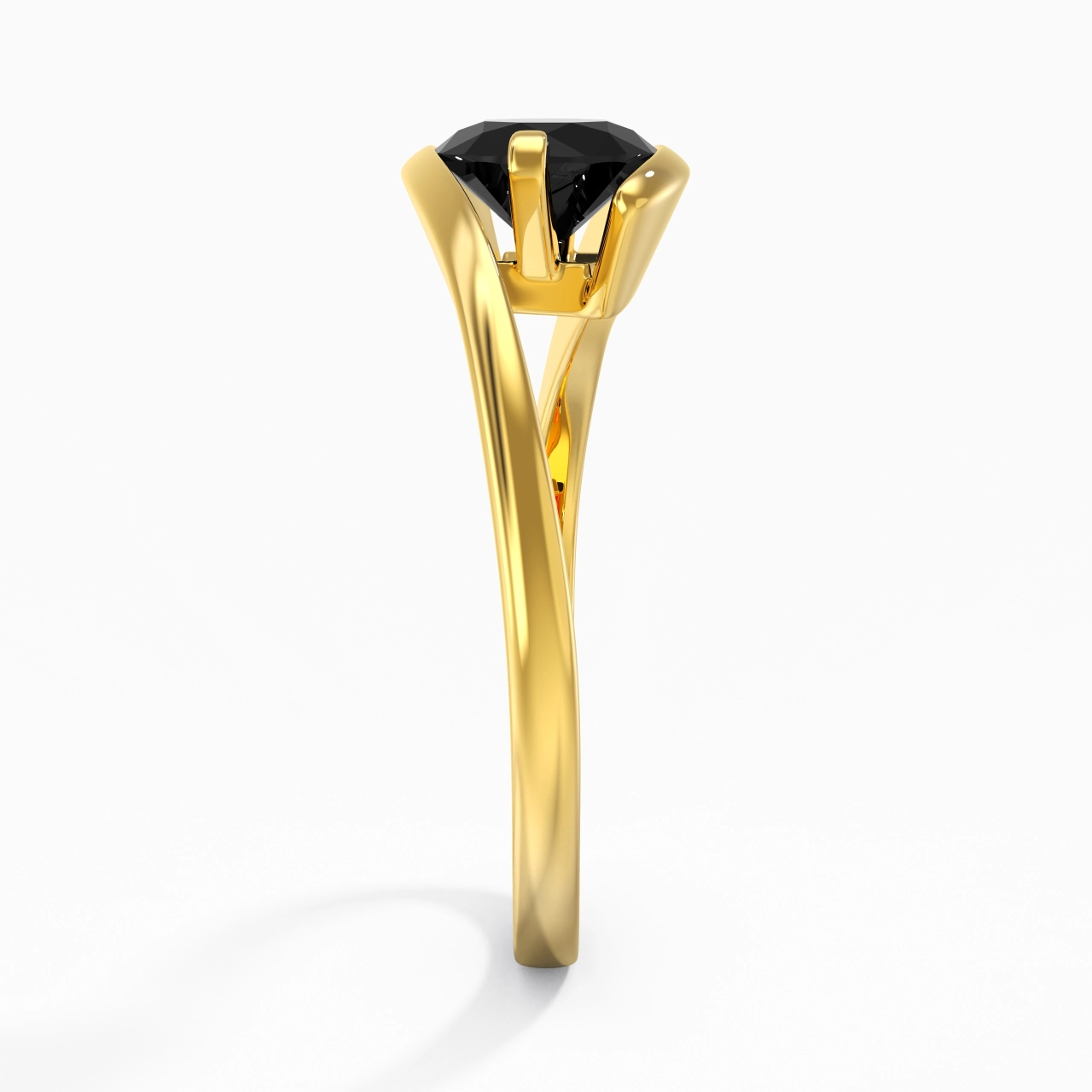 1.00ct Cubic Zirconia Engagement Ring 925 Sterling Silver