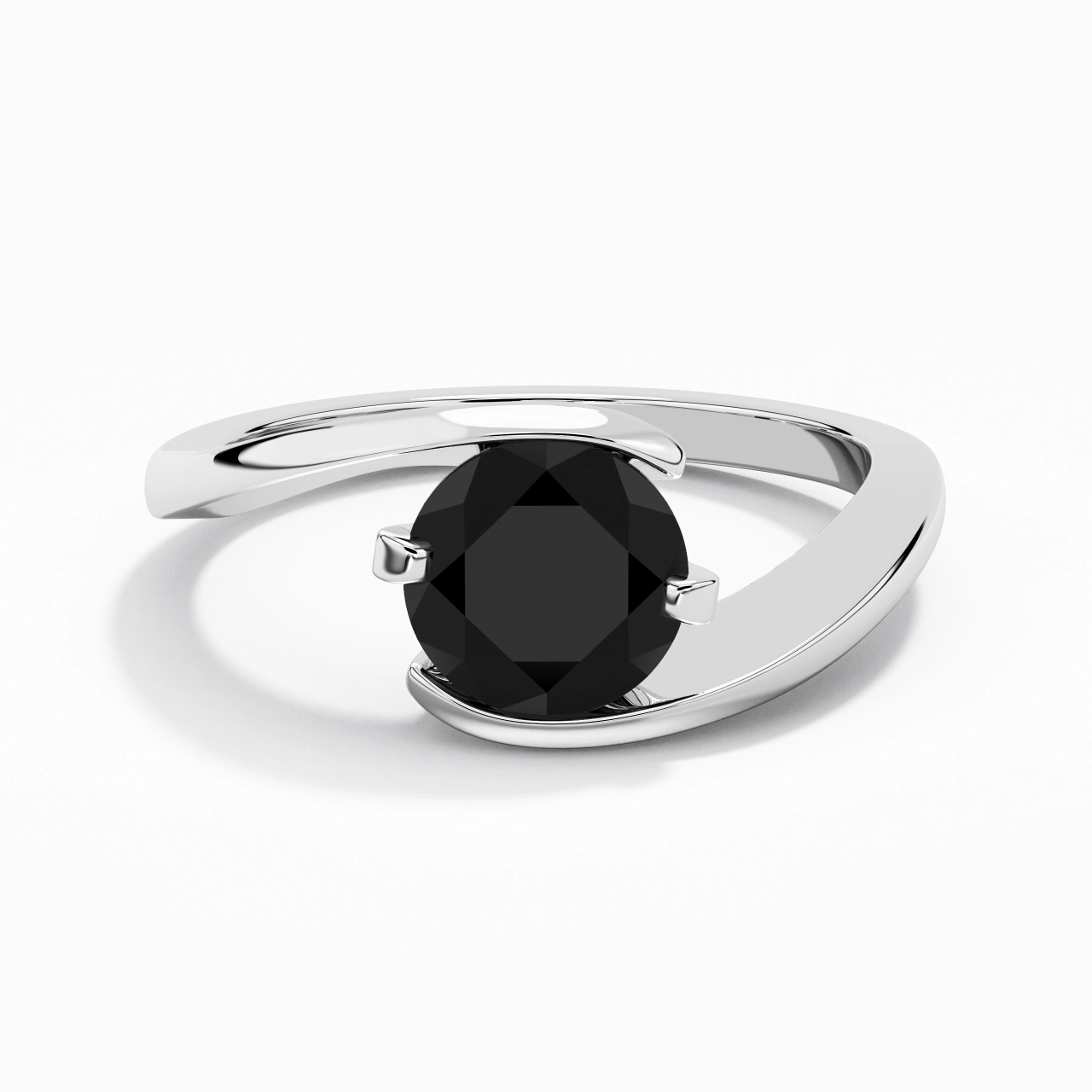 2.00ct Cubic Zirconia Engagement Ring 925 Sterling Silver