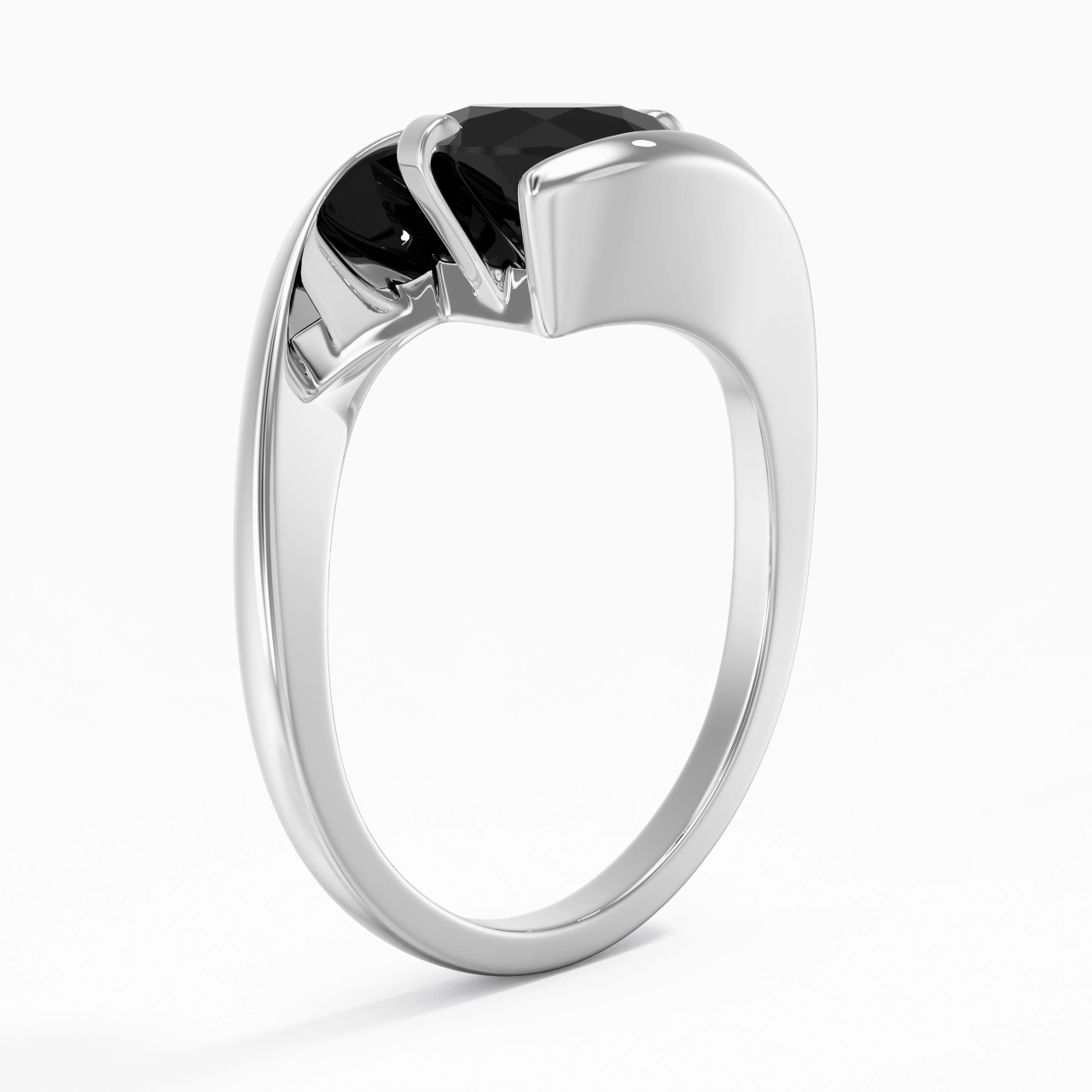 2.00ct Cubic Zirconia Engagement Ring 925 Sterling Silver