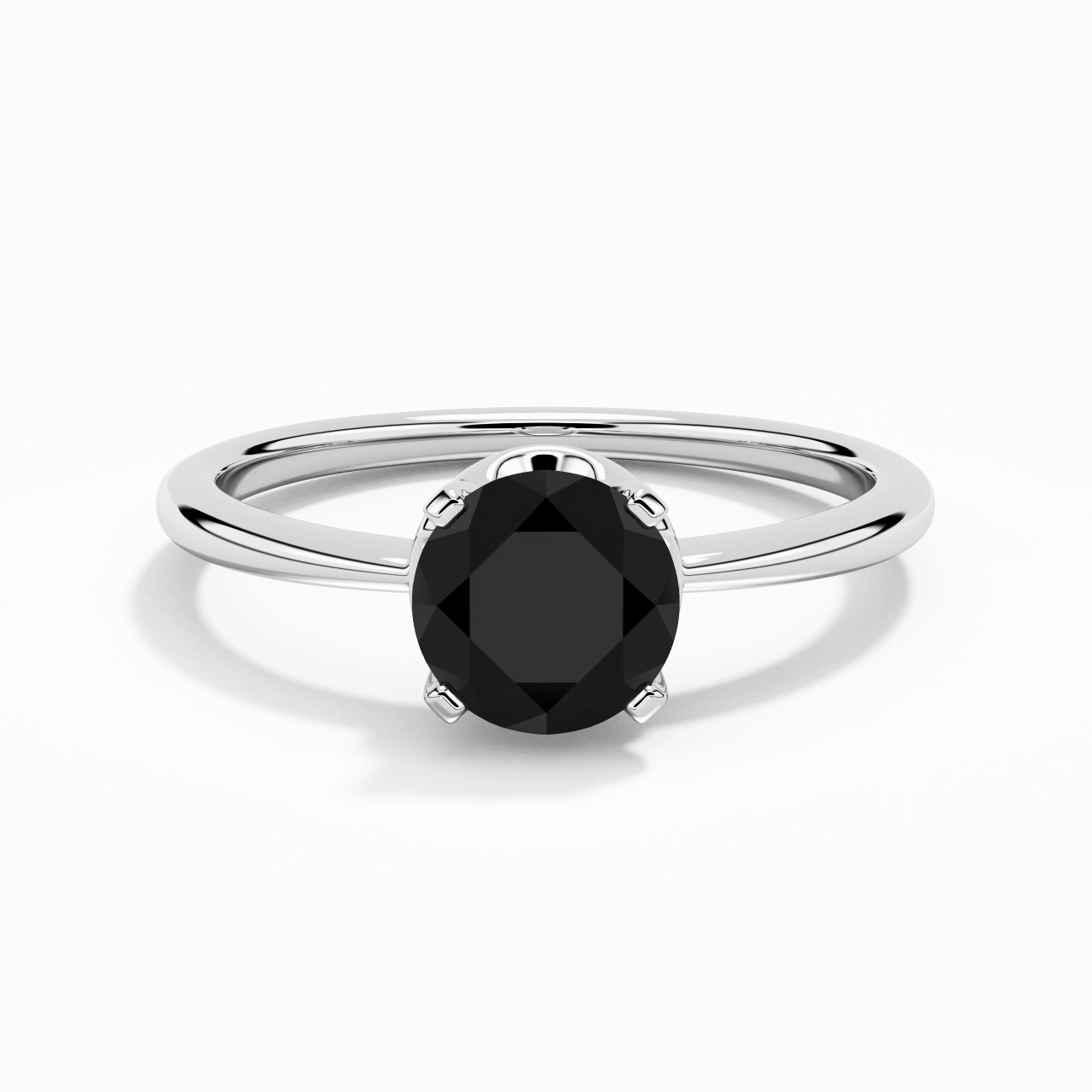 925 Sterling Silver Cubic Zirconia Engagement Ring