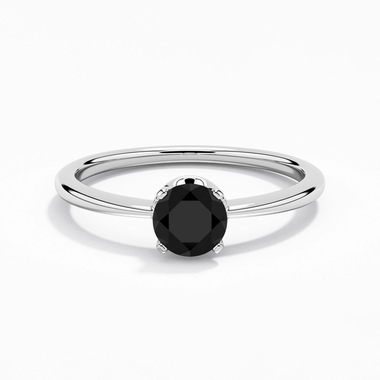 925 Sterling Silver Cubic Zirconia Engagement Ring